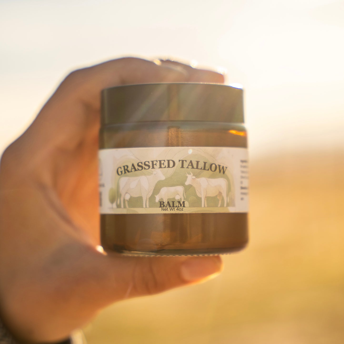 Grassfed Whipped Tallow Balm - 4oz